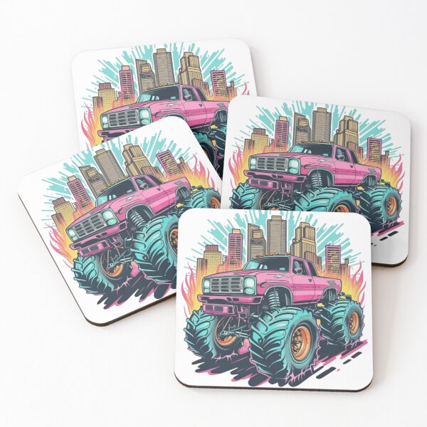 Item preview, Conquering the Earth with Monster Trucks designed and sold by badjershop.