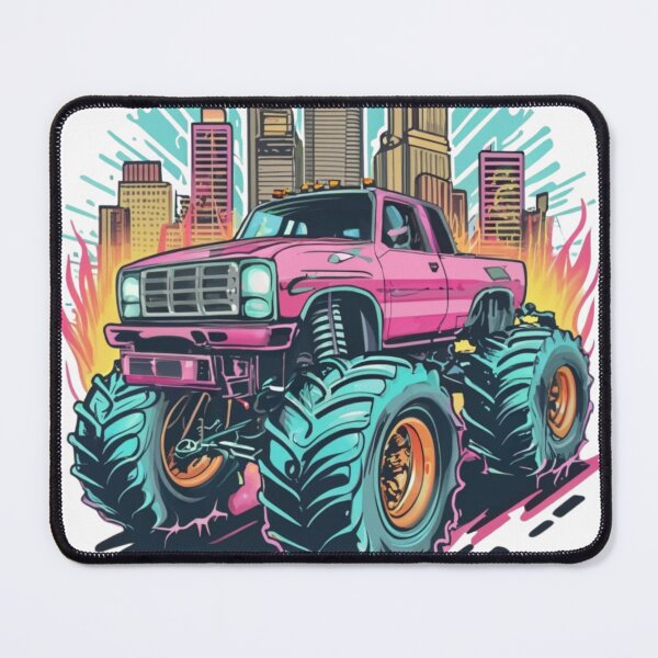 Item preview, Conquering the Earth with Monster Trucks designed and sold by badjershop.