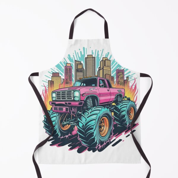 Item preview, Conquering the Earth with Monster Trucks designed and sold by badjershop.