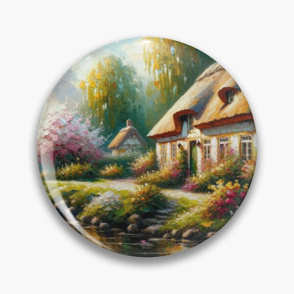 Item preview, Enchanted Cottage Gardens designed and sold by GoBeyondChannel.