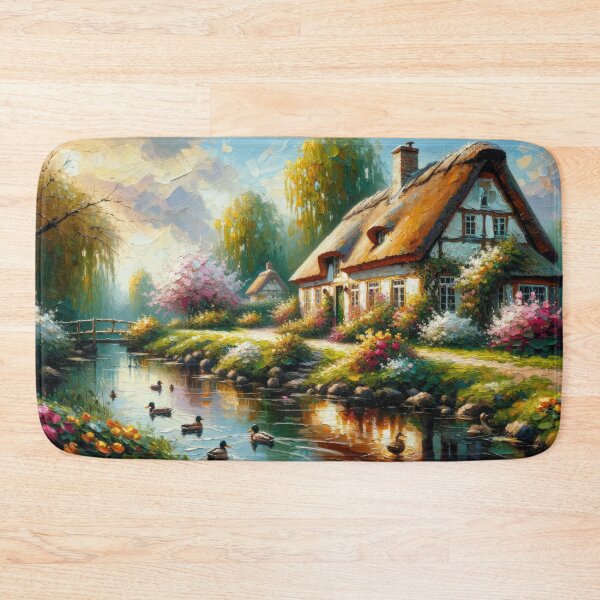 Item preview, Enchanted Cottage Gardens designed and sold by GoBeyondChannel.