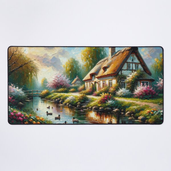 Item preview, Enchanted Cottage Gardens designed and sold by GoBeyondChannel.