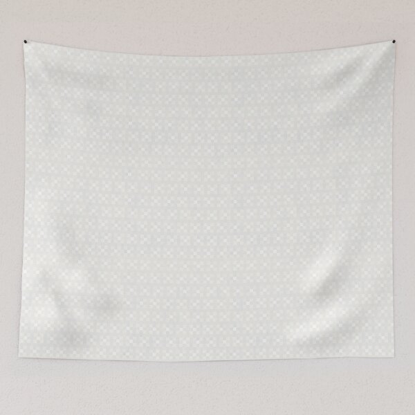 Item preview, Woven Flower Check Pixel Art (Subtle Gold) designed and sold by CozyPixelFluff.