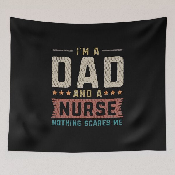Item preview, I'm Dad and a Nurse Father Saying Funny For Men Vintage  designed and sold by alenaz.