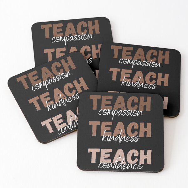 Item preview, Teach Compassion Teach Kindness Teach Confidence designed and sold by ArtFromBeyond.