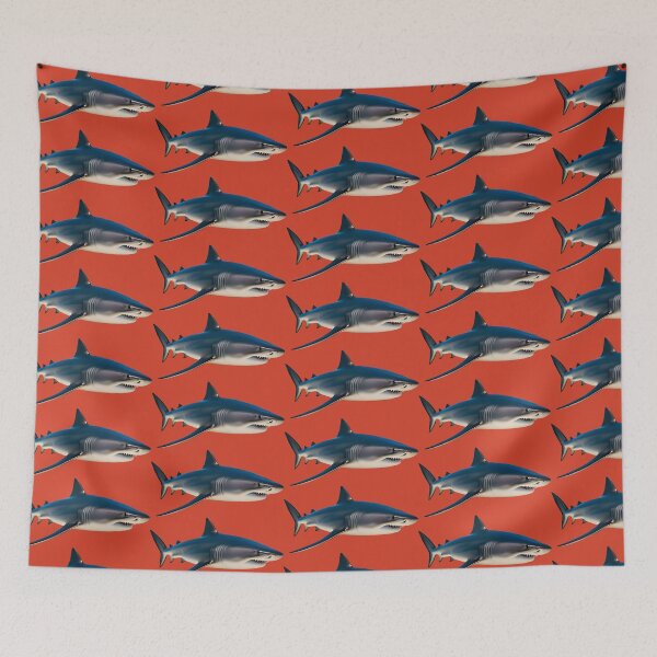 Item preview, SHARK - #D53F27 designed and sold by Marlon Oseguera.