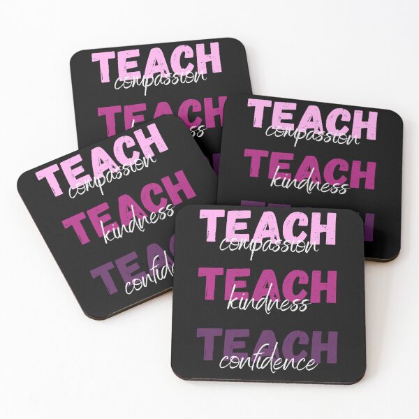 Item preview, Teach Compassion Teach Kindness Teach Confidence designed and sold by ArtFromBeyond.