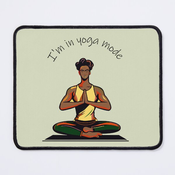 Item preview, Copia de  I'm in yoga mode - green vibes -man designed and sold by BucleCasaDi.