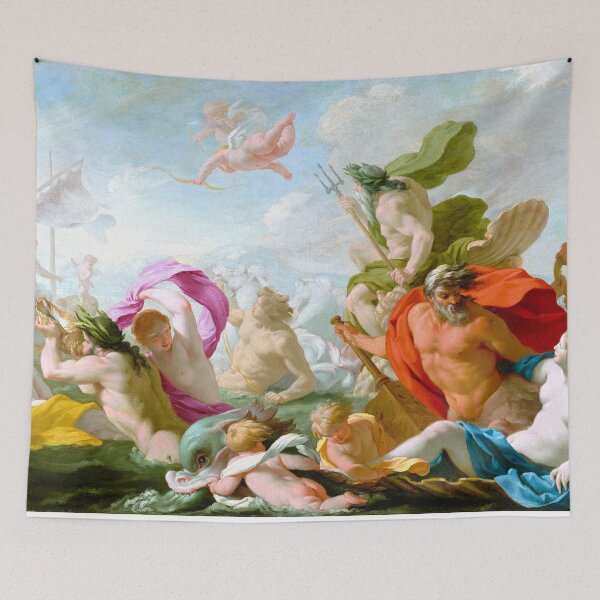 Item preview, Eustache Le Sueur -Marine Gods Paying Homage to Love  designed and sold by TeeARTHY.