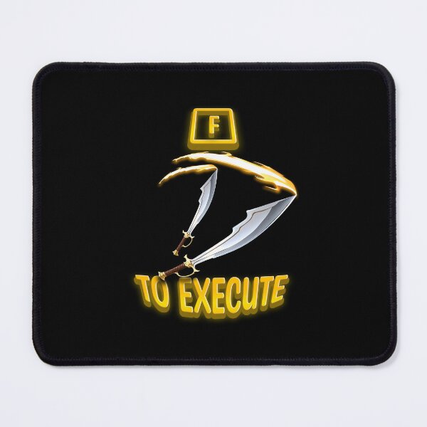 Item preview,  "F To Execute" - Hannah Kit Design - Bedwars (Golden) designed and sold by TyxShop.