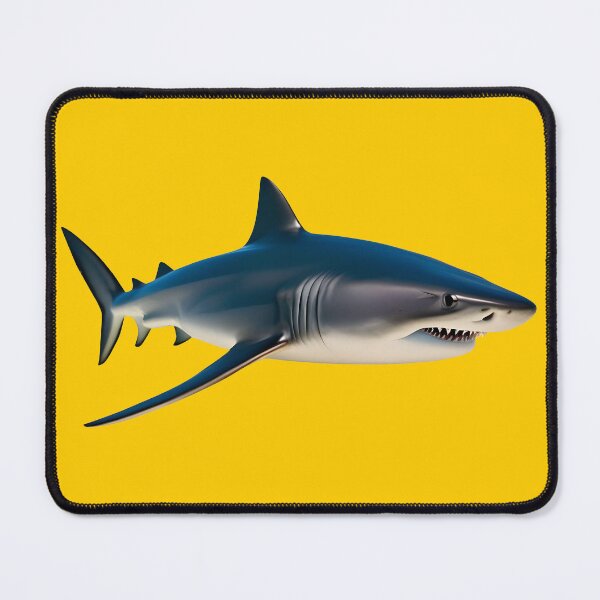 Item preview, SHARK - #FFCC00 designed and sold by Marlon Oseguera.