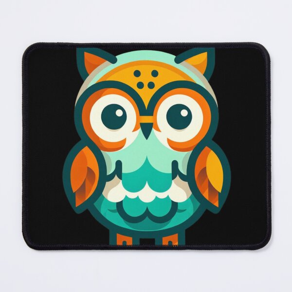 Item preview, Minimalism owl: Enchanted Teal Nightwatcher designed and sold by Sovi14.