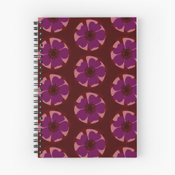 Item preview, Retro monochromatic floral pattern. designed and sold by Meteryards.
