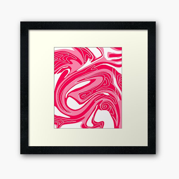 Item preview, Pink and red liquid design designed and sold by Nikunicka.