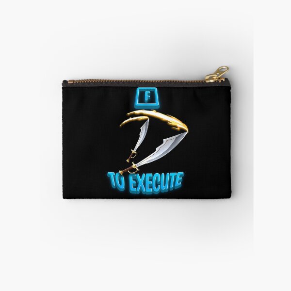 Item preview, "F To Execute" - Hannah Kit Design - Bedwars (Blue) designed and sold by TyxShop.