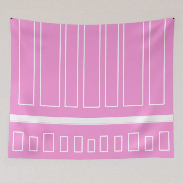 Item preview, Urban Minimalist Pink & White designed and sold by CarlaBaremb.