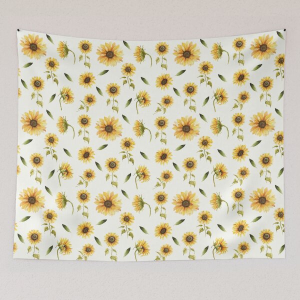 Item preview, Sunflower - Seamless Pattern - Water Color designed and sold by patternjp.