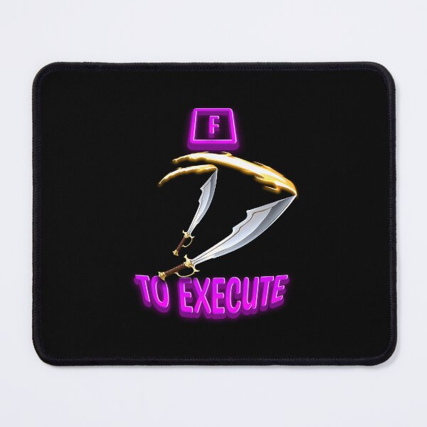Item preview, "F To Execute" - Hannah Kit Design - Bedwars (Pink) designed and sold by TyxShop.