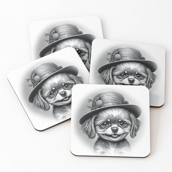 Item preview, Cute dog in a hat designed and sold by MagelliShop.