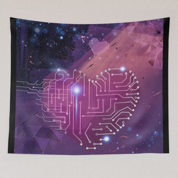 Item preview, Electronic Heart designed and sold by ShaireProd.