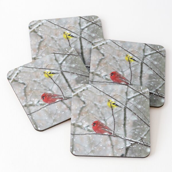 Item preview, Goldfinch and Cardinal designed and sold by Frankie Cat Photography.