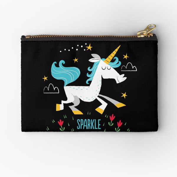 Unicorn Sparkle Zipper Pouch