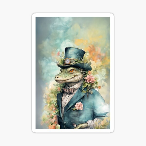 Artikel-Vorschau von Steampunk-Croco, designt und verkauft von Made-by-Gus.