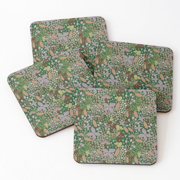 Item preview, Mushroom Forest dark green designed and sold by Promagine.