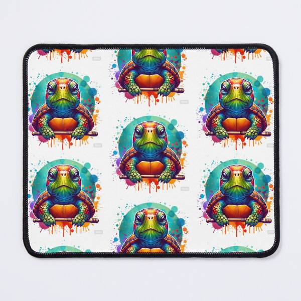 Item preview, The Judging Turtle: Quirky Animal Art Print designed and sold by graphicraftstud.