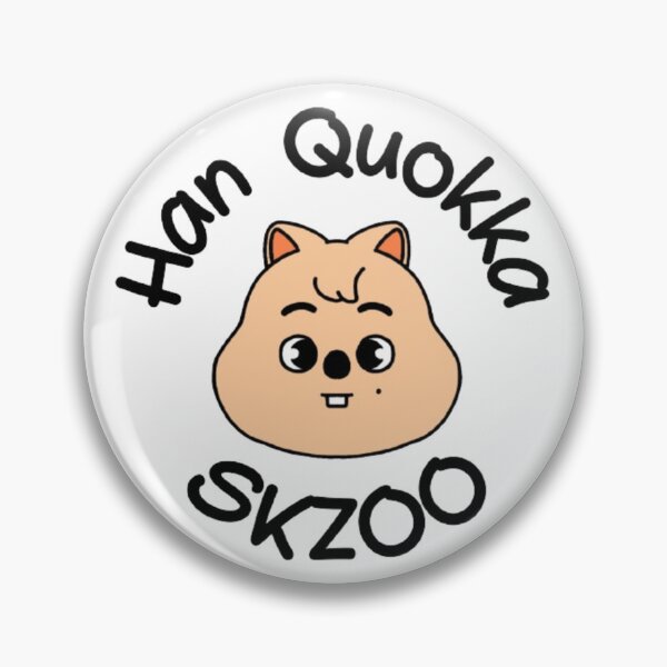 Item preview, Stray Kids - Skzoo HanQuokka Head w/ Name [COLORED OUTLINE] designed and sold by itsaiaaa.