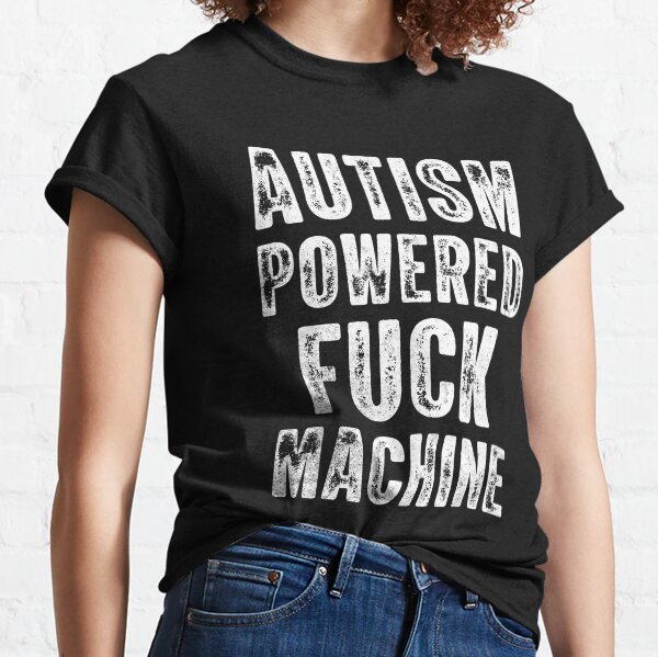 Item preview,  Autism Powered Fuck Machine designed and sold by rewingjadeArt.