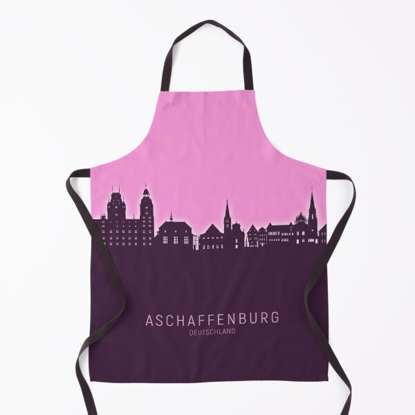 Artikelvorschau, Aschaffenburg Deutschland Skyline entworfen und verkauft von ArtPrints.