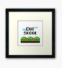 Old Skool Gaming Framed Print
