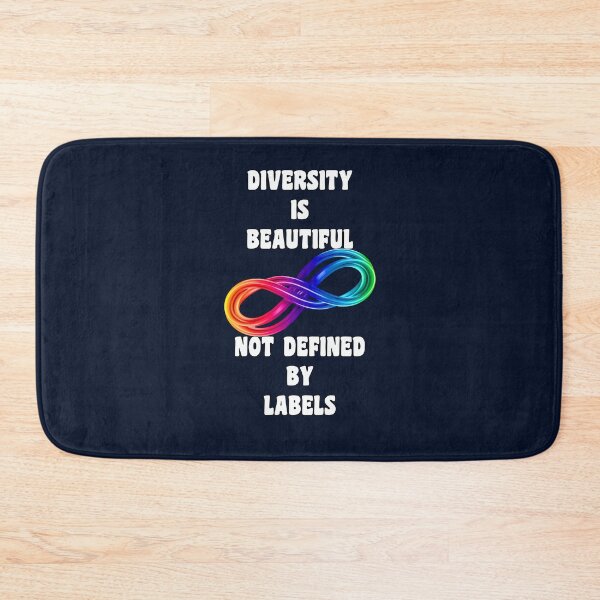 Item preview, Neurodiversity Autism Awareness Diversity Is Beautiful Not Defined By Labels designed and sold by Cute & Sassy Custom Gifting Boutiques.