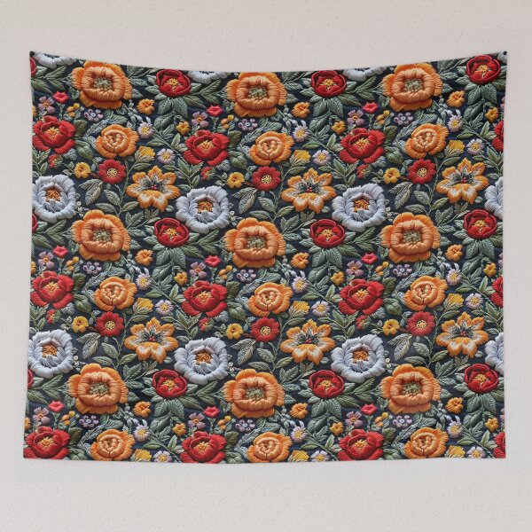 Item preview, Flower embroidery pattern | Floral pattern for women | All over flower pattern 2 designed and sold by Yaremchuk.