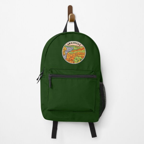 Item preview, Arkansas | AK Illustrated Badge | Retro Vintage | Nature designed and sold by AtlasCreativeCo.