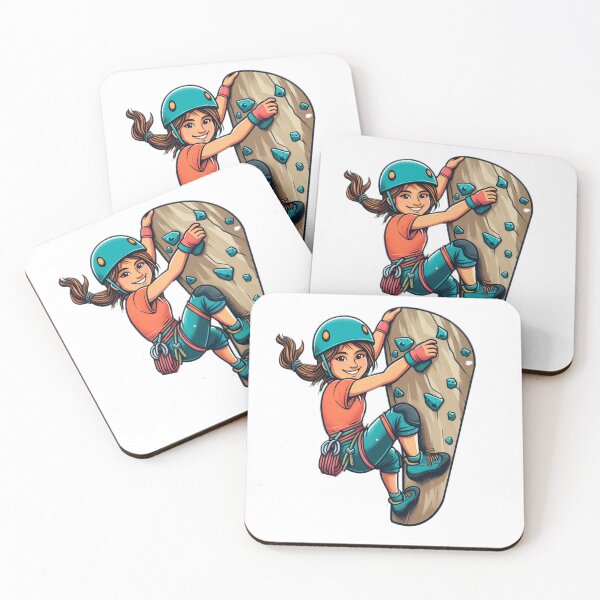 Item preview, I Climb Like A Girl try to keep up Girls Climber Bolder Gift  designed and sold by SlocifieShop.