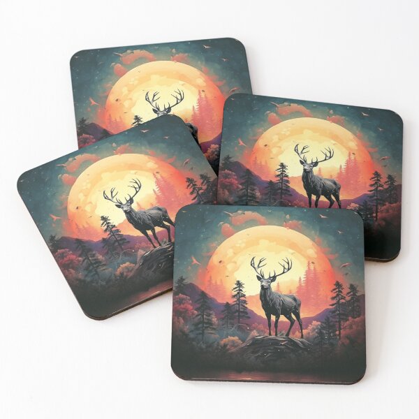 Item preview, deer designed and sold by Made-by-Gus.