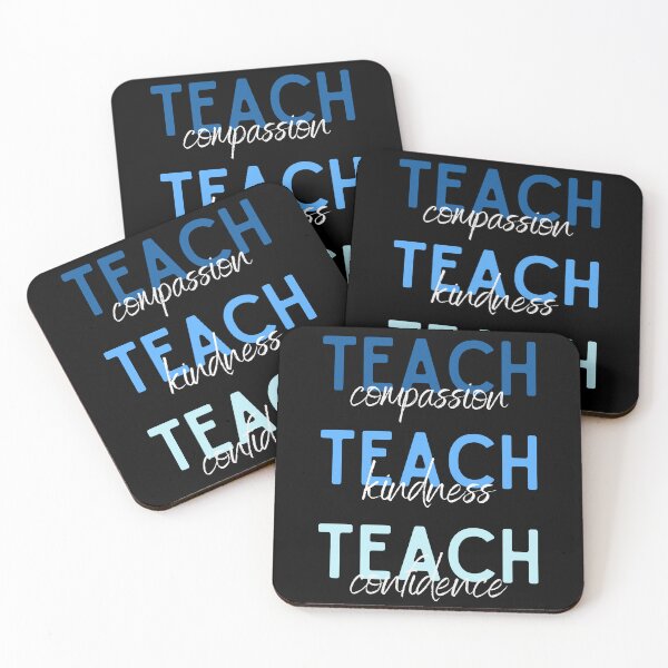 Item preview, Teach Compassion Teach Kindness Teach Confidence designed and sold by ArtFromBeyond.
