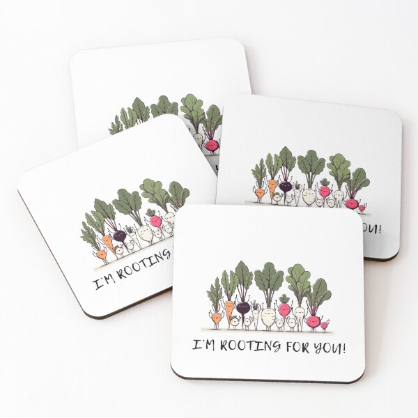 Item preview, I'm Rooting For You! Funny Gifts For Gardener or Vegetable Lovers designed and sold by Klaudia Kruk.