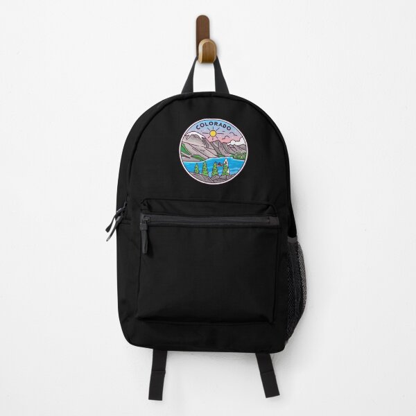 Item preview, Colorado | CO Illustrated Badge | Retro Vintage | Nature designed and sold by AtlasCreativeCo.
