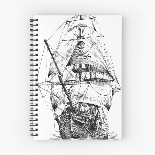 Item preview, Or Pirate Ship designed and sold by JBPrintMaker.