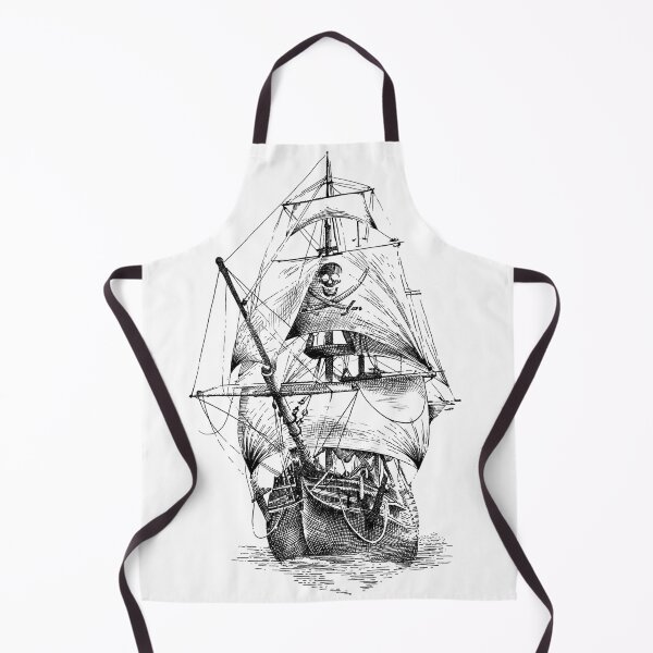 Item preview, Or Pirate Ship designed and sold by JBPrintMaker.