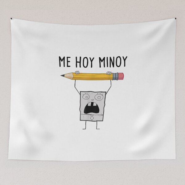 Item preview, DoodleBob Me Hoy Minoy designed and sold by rewingjadeArt.