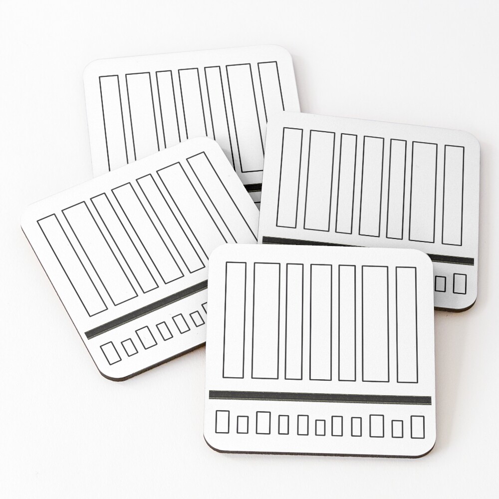 Item preview, Coasters (Set of 4) designed and sold by CarlaBaremb.
