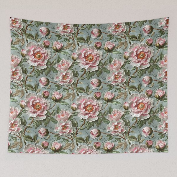 Item preview, Flower embroidery pattern | Floral pattern for women | All over flower pattern 5 designed and sold by Yaremchuk.
