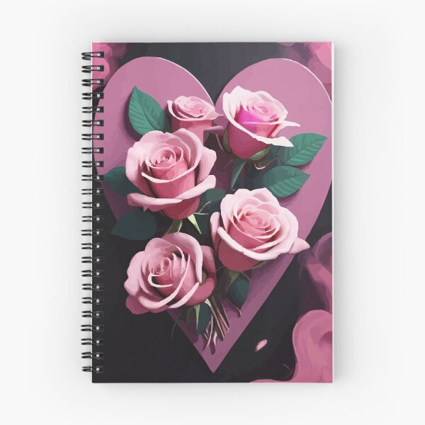 Aperçu de l'œuvre Bouquet rose en coeur créée et vendue par DavidCreator.