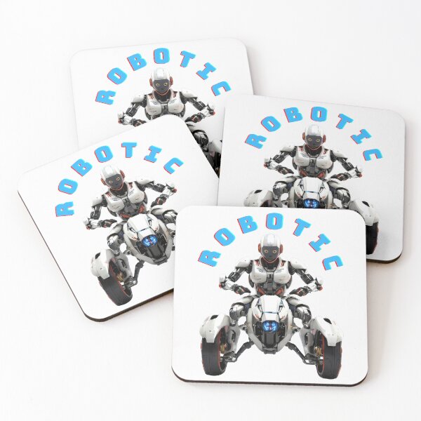 Item preview, Robotics: Gear Up and Ride,  AI Robot Embraces the Future on Futuristic E-Bike designed and sold by RvinJo8.