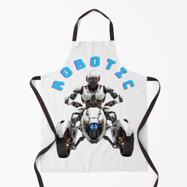 Item preview, Robotics: Gear Up and Ride, AI Robot Embraces the Future on Futuristic E-Bike designed and sold by RvinJo8.