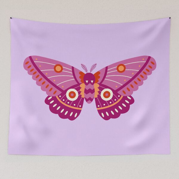 Item preview, Lesbian Pride Moth designed and sold by PeachyLitchi.